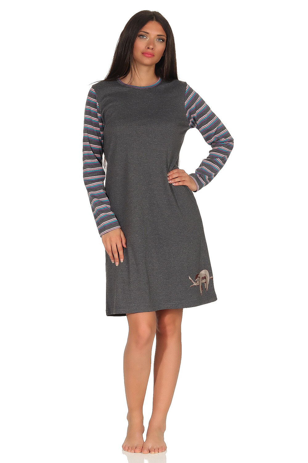 Ночная рубашка NORMANN, цвет anthrazit-melange
Ночная рубашка NORMANN, цвет anthrazit-melange