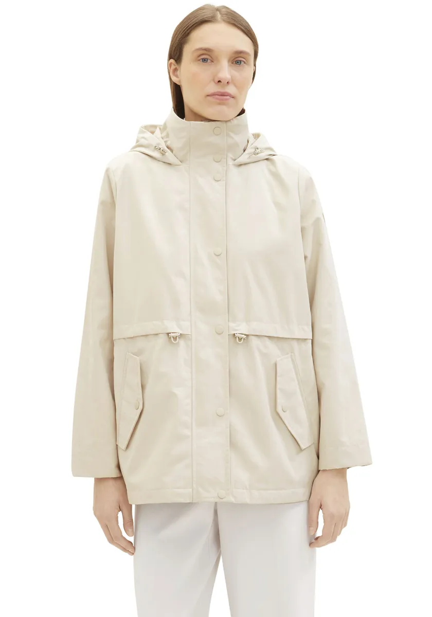 Парка TOM TAILOR с капюшоном и кулиской на талии, бежевый
Парка TOM TAILOR с капюшоном и кулиской на талии, бежевый