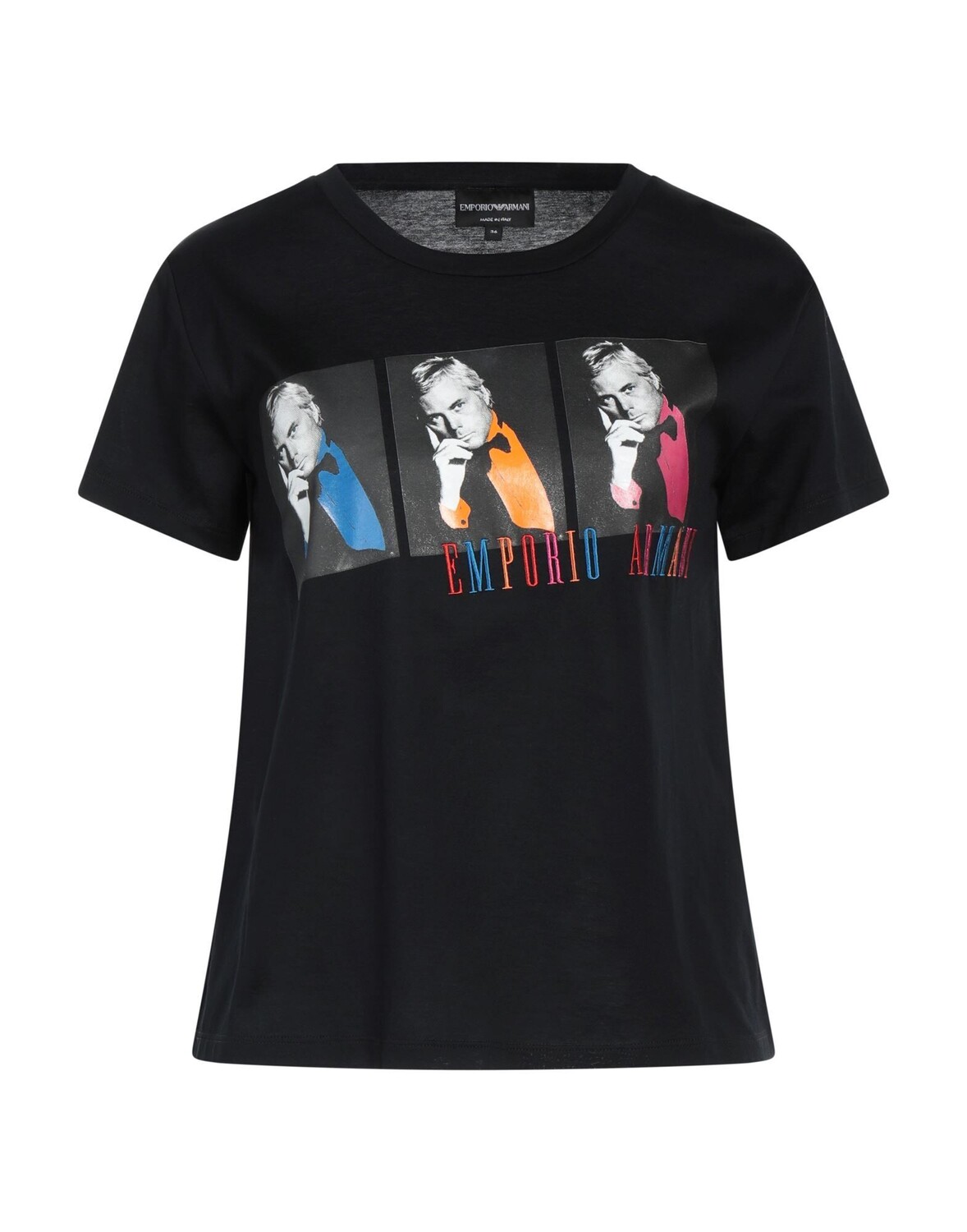 Футболка Giorgio Armani, черный 
Футболка Giorgio Armani, черный