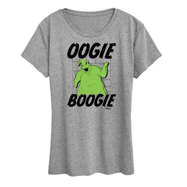 Женская футболка с принтом «Кошмар перед Рождеством» от Oogie Boogie Disney, цвет light gray
Женская футболка с принтом «Кошмар перед Рождеством» от Oogie Boogie Disney, цвет light gray