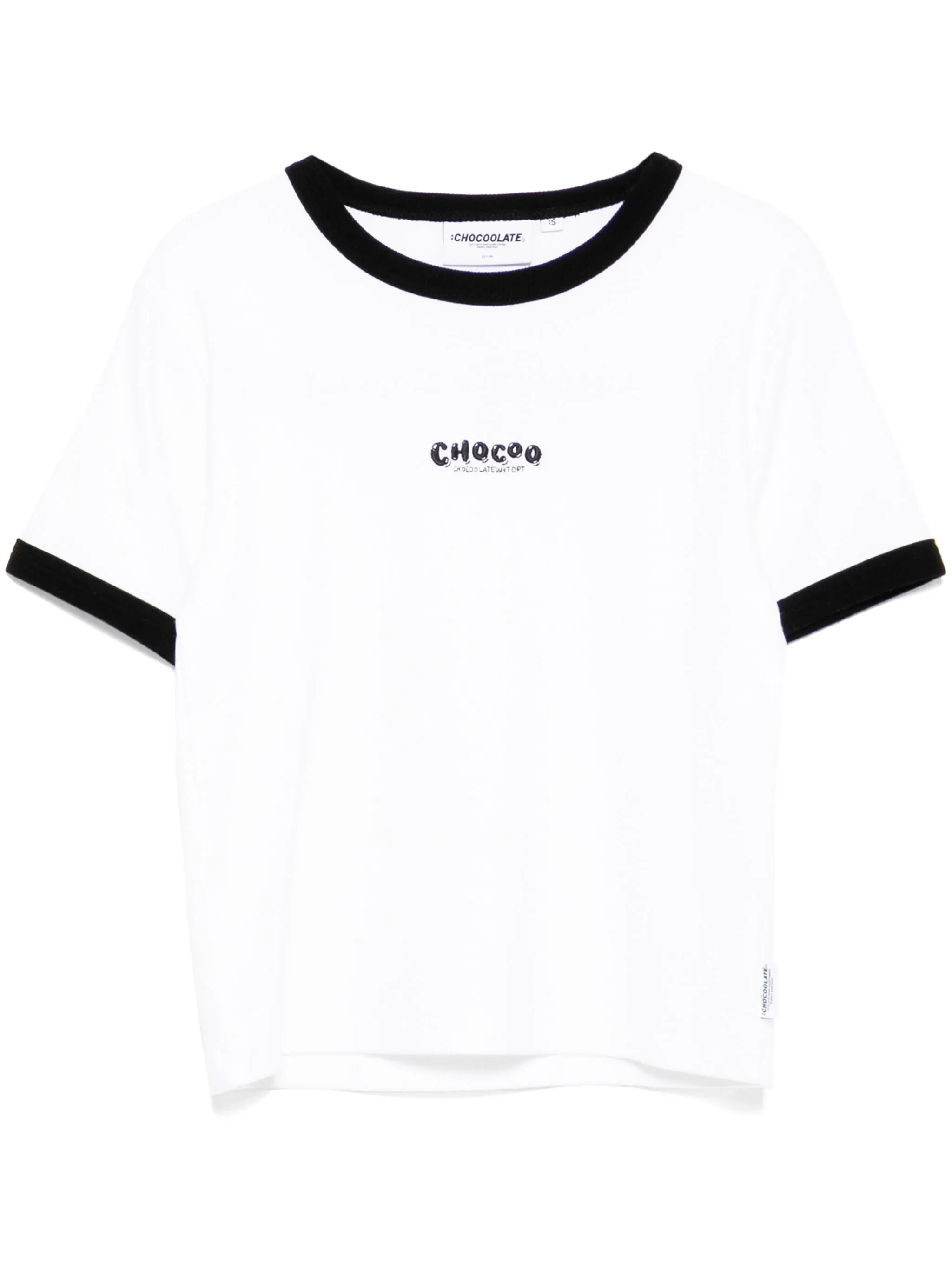 Футболка с вышитым логотипом Chocoolate, белый
Футболка с вышитым логотипом Chocoolate, белый