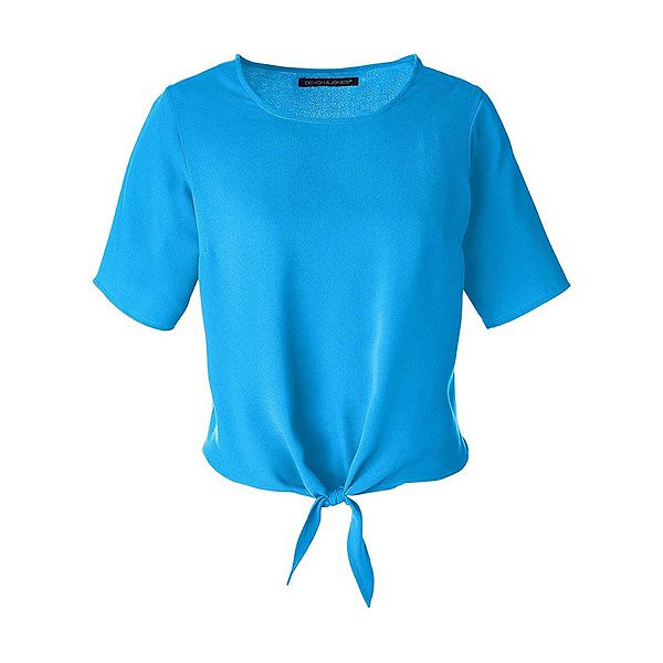 Женская блузка с завязкой спереди Devon & Jones, Ocean Blue
Женская блузка с завязкой спереди Devon & Jones, Ocean Blue