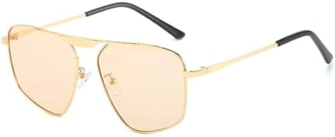 Ретро металлические многоугольные квадратные солнцезащитные очки для женщин, модные очки цвета шампанского, солнцезащитные очки UV400 для мужчин MTZJH, Golden Champagne
Ретро металлические многоугольные квадратные солнцезащитные очки для женщин, модные очки цвета шампанского, солнцезащитные очки UV400 для мужчин MTZJH, Golden Champagne