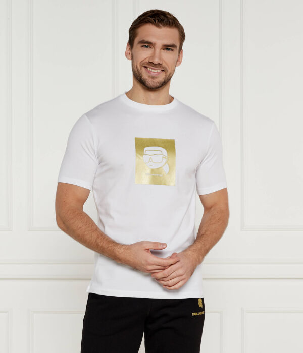 Футболка мужская Karl Lagerfeld с золотым логотипом, белый
Футболка мужская Karl Lagerfeld с золотым логотипом, белый