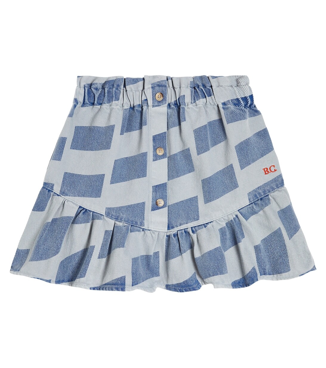 Джинсовая юбка в клетку Bobo Choses, синий
Джинсовая юбка в клетку Bobo Choses, синий