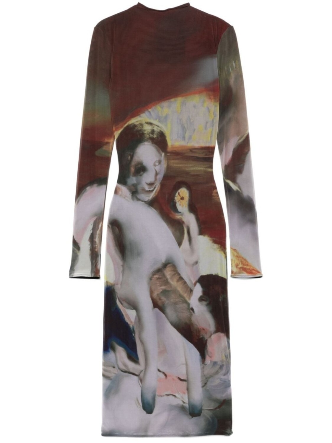 Платье миди Mugler Sunset Sees, коричневый
Платье миди Mugler Sunset Sees, коричневый