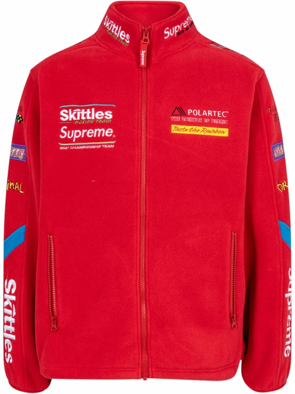Куртка из коллаборации с Skittles x Polartec Supreme, красный
Куртка из коллаборации с Skittles x Polartec Supreme, красный