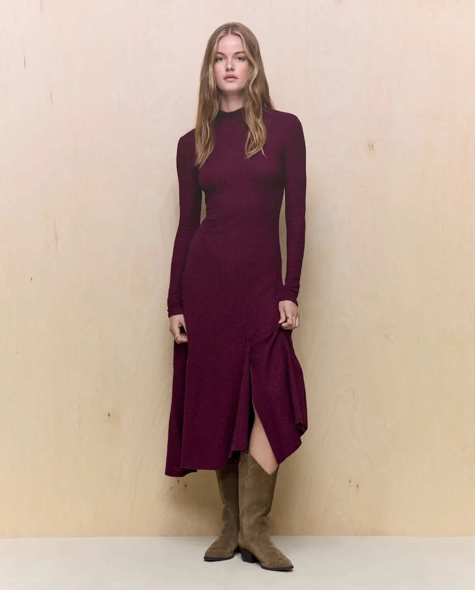 Платье с длинными рукавами Перкинс Easy Wear, бордовый
Платье с длинными рукавами Перкинс Easy Wear, бордовый