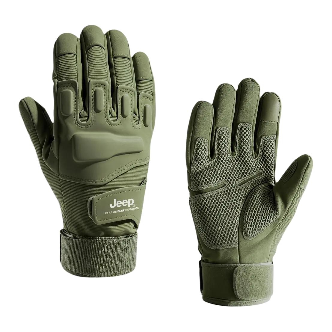 Спортивные перчатки из полиэстера Unisex Jeep, army зеленый
Спортивные перчатки из полиэстера Unisex Jeep, army зеленый