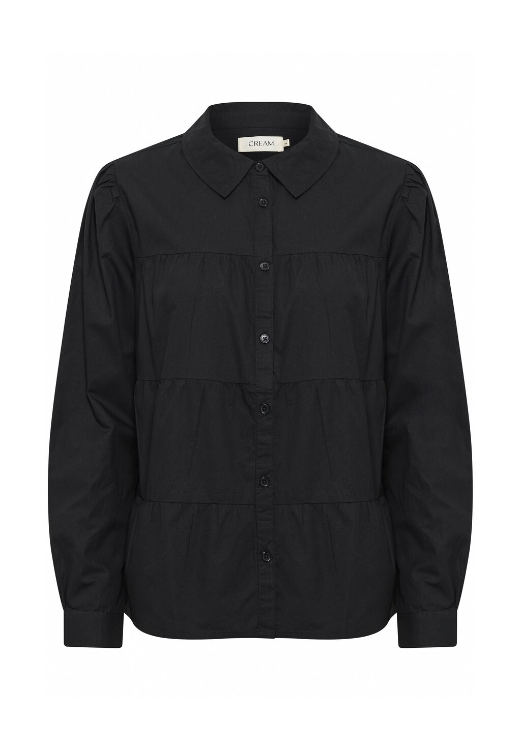 Блузка на пуговицах MALINKA Cream, черный
Блузка на пуговицах MALINKA Cream, черный