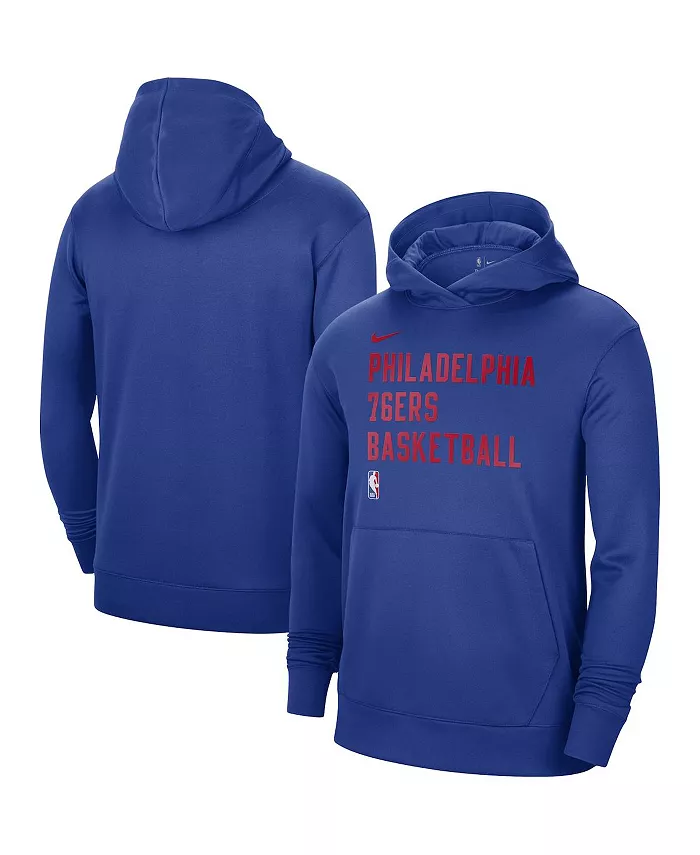 Мужская и женская толстовка с капюшоном Royal Philadelphia 76ers 2023/24 Performance Spotlight On-Court Practice Pullover Hoodie Nike
Мужская и женская толстовка с капюшоном Royal Philadelphia 76ers 2023/24 Performance Spotlight On-Court Practice Pullover Hoodie Nike