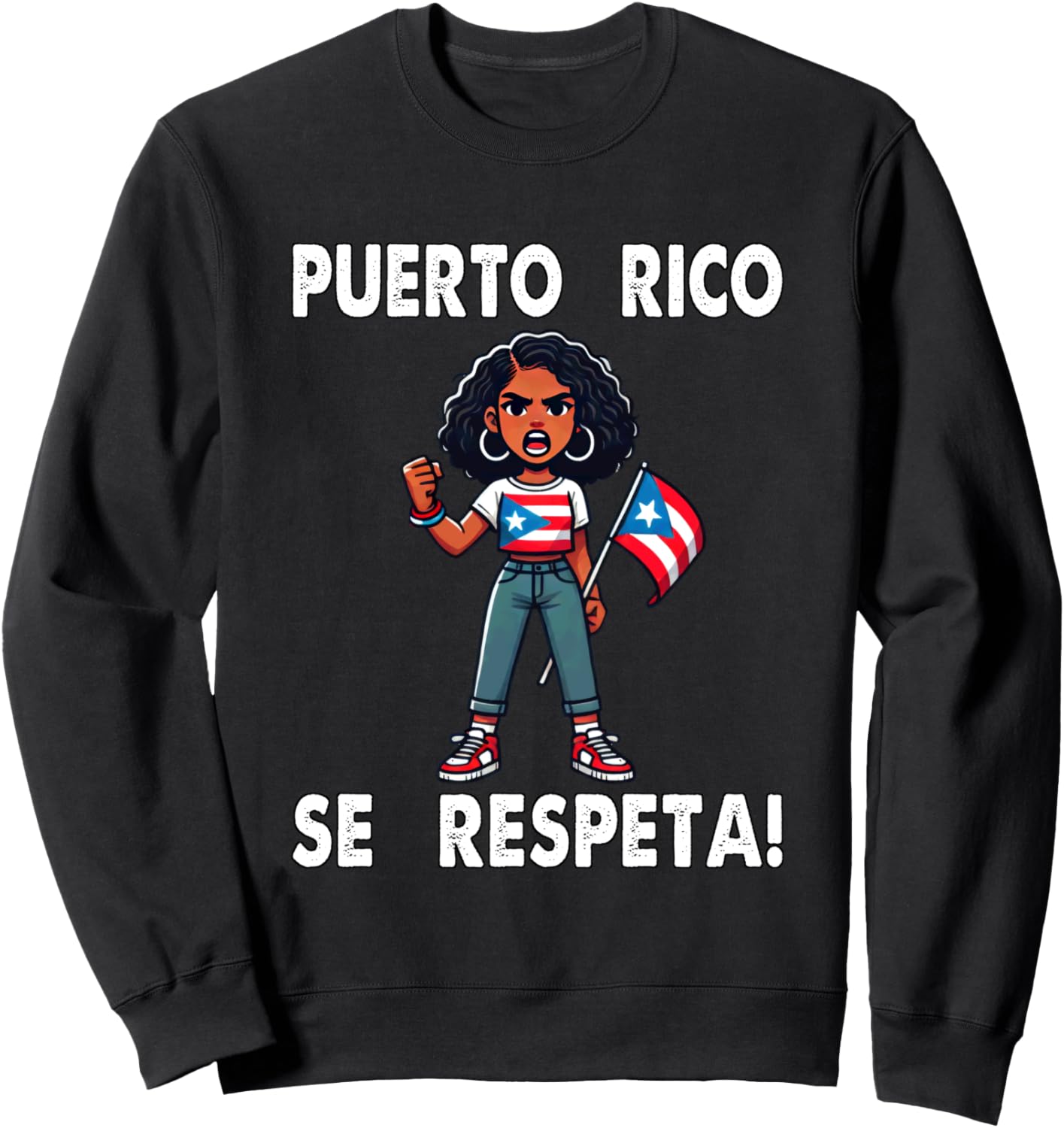 Толстовка с флагом Puerto Rico Se Rezpeta Afro Boricua Protest Fist PR Puerto Rico Se Respeta Collection, More Here, черный
Толстовка с флагом Puerto Rico Se Rezpeta Afro Boricua Protest Fist PR Puerto Rico Se Respeta Collection, More Here, черный