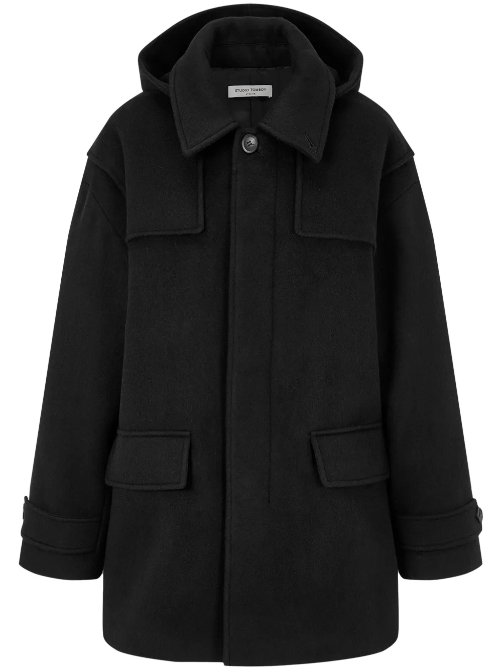 Пальто со съемным капюшоном STUDIO TOMBOY, черный 
Пальто со съемным капюшоном STUDIO TOMBOY, черный