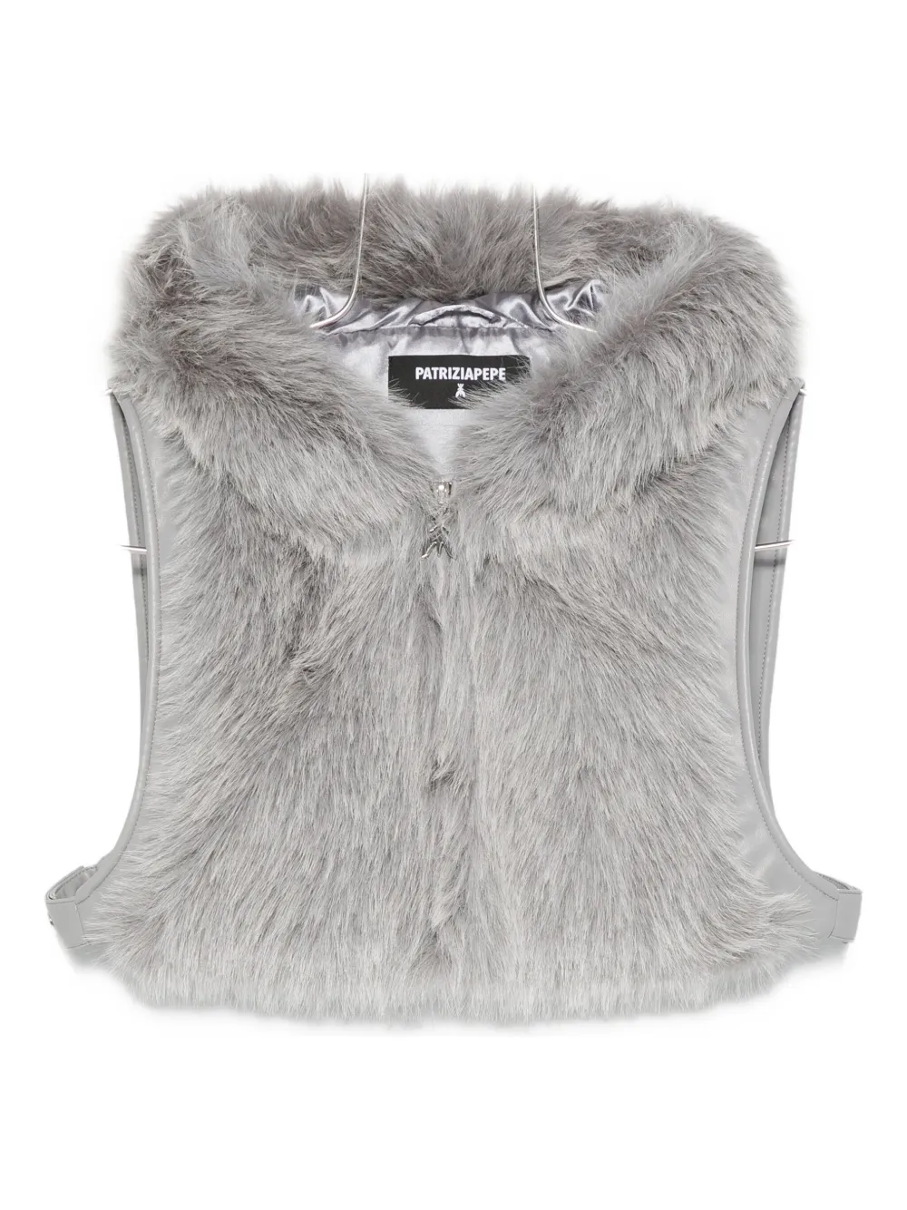 Жилет с капюшоном Patrizia Pepe, серый
Жилет с капюшоном Patrizia Pepe, серый