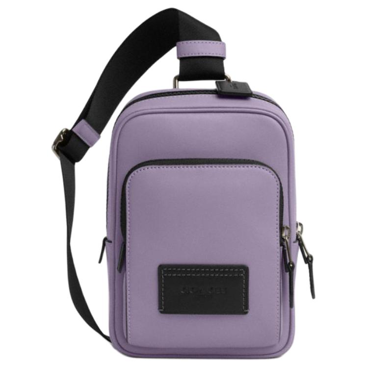 COACH Сумка через плечо Track Cow Leather с тканью, маленькая мужская сумка-слинг Taro Purple
COACH Сумка через плечо Track Cow Leather с тканью, маленькая мужская сумка-слинг Taro Purple
