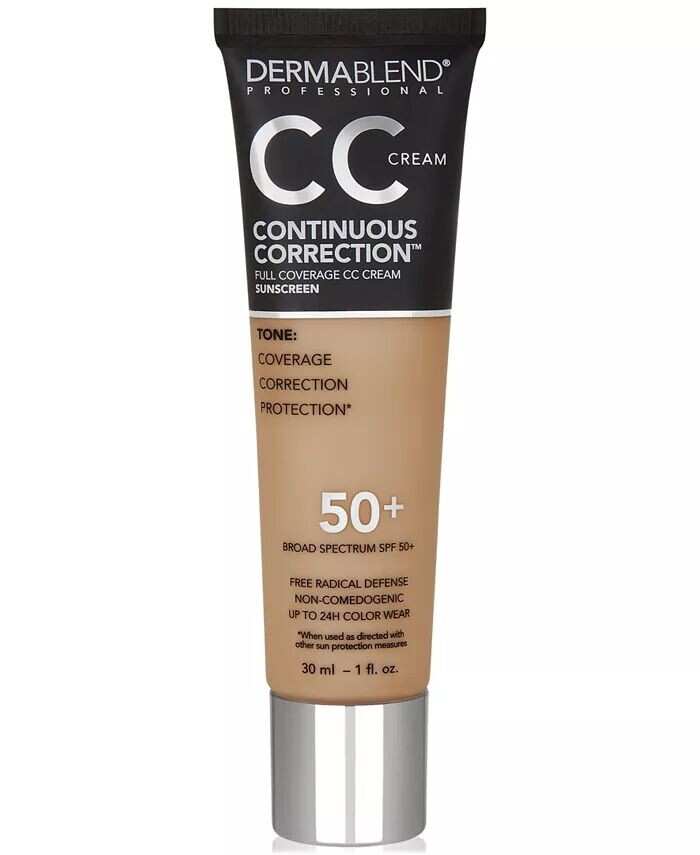 СС-крем непрерывной коррекции SPF 50+ Dermablend, цвет 43N
СС-крем непрерывной коррекции SPF 50+ Dermablend, цвет 43N