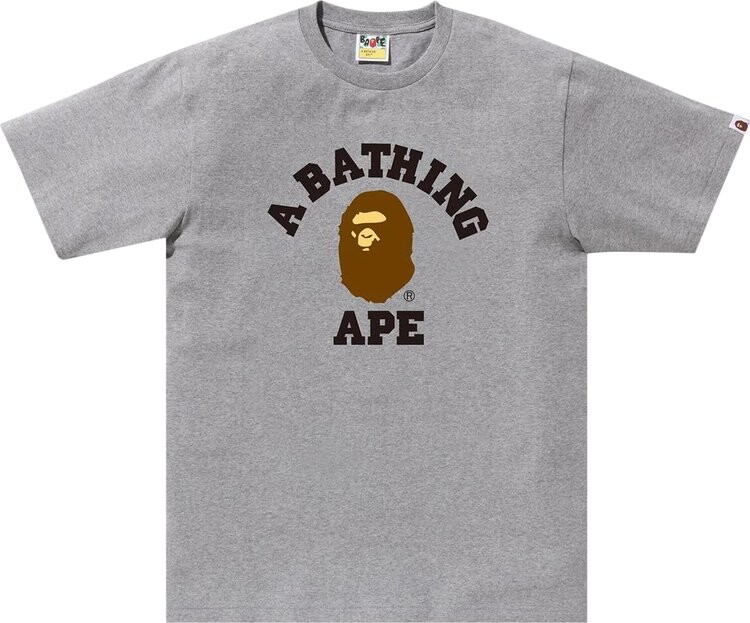 Футболка BAPE College 'Grey', серый
Футболка BAPE College 'Grey', серый