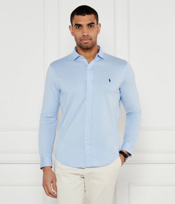 Рубашка мужская Polo Ralph Lauren с логотипом, голубой
Рубашка мужская Polo Ralph Lauren с логотипом, голубой