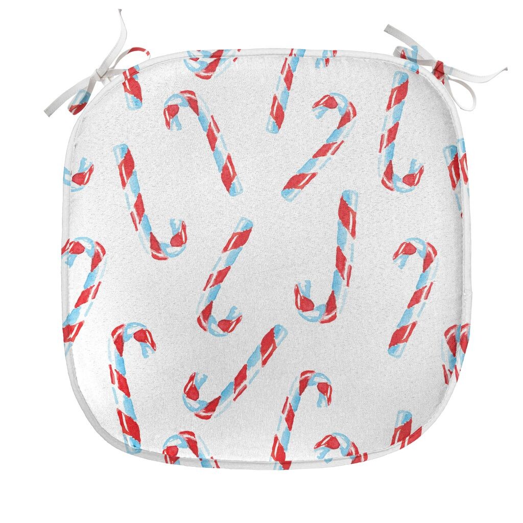 ABAKUHAUS Подушка для обеденного стула Candy Cane, акварельные кондитерские изделия, декоративная водонепроницаемая подушка с ремнями для кухонных сидений, 40 см x 40 см, красный цвет морской волны, белый цвет
ABAKUHAUS Подушка для обеденного стула Candy Cane, акварельные кондитерские изделия, декоративная водонепроницаемая подушка с ремнями для кухонных сидений, 40 см x 40 см, красный цвет морской волны, белый цвет