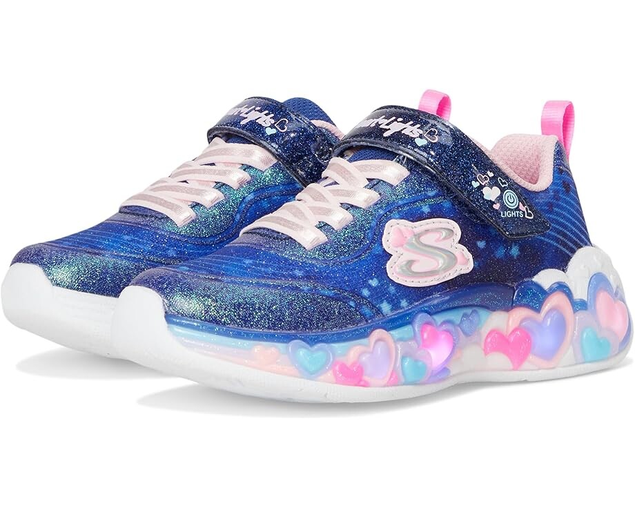 Кроссовки SKECHERS KIDS Eternal Heart Lights 302696L, цвет Navy/Multi
Кроссовки SKECHERS KIDS Eternal Heart Lights 302696L, цвет Navy/Multi