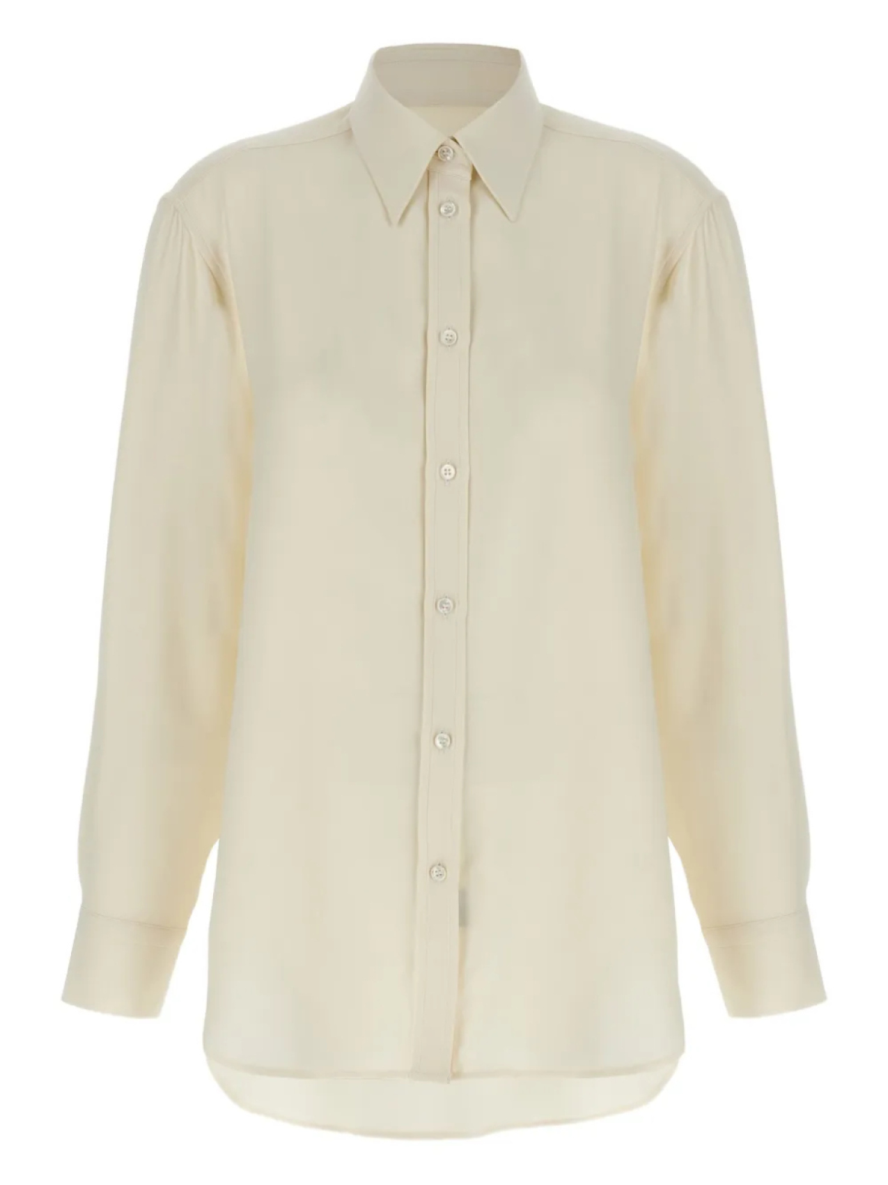 Шелковая рубашка Brioni, белый
Шелковая рубашка Brioni, белый