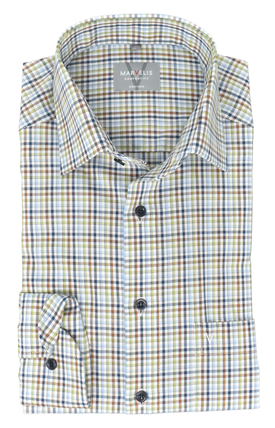 Рубашка MARVELIS Comfort Fit Business, синий
Рубашка MARVELIS Comfort Fit Business, синий