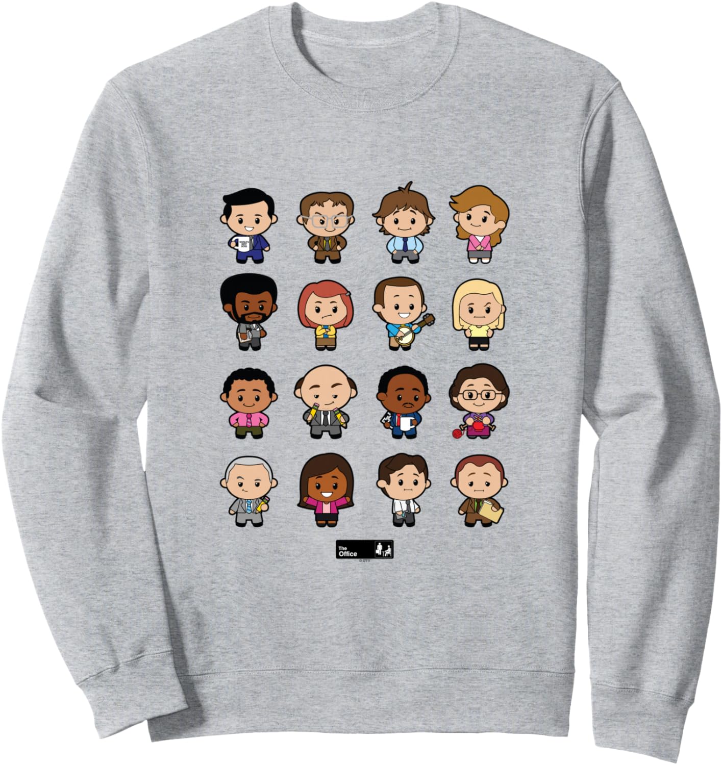 Офисная толстовка с милым персонажем, синяя Nbc
Офисная толстовка с милым персонажем, синяя Nbc