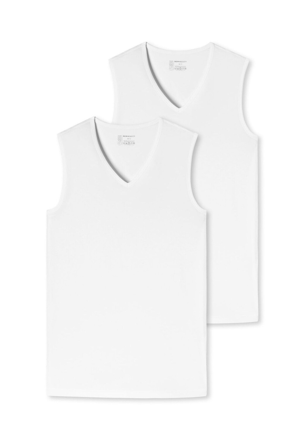 Мужские майки, упаковка из 2 шт. - серия "95/5", V-образный вырез, S-XXL SCHIESSER
Мужские майки, упаковка из 2 шт. - серия "95/5", V-образный вырез, S-XXL SCHIESSER