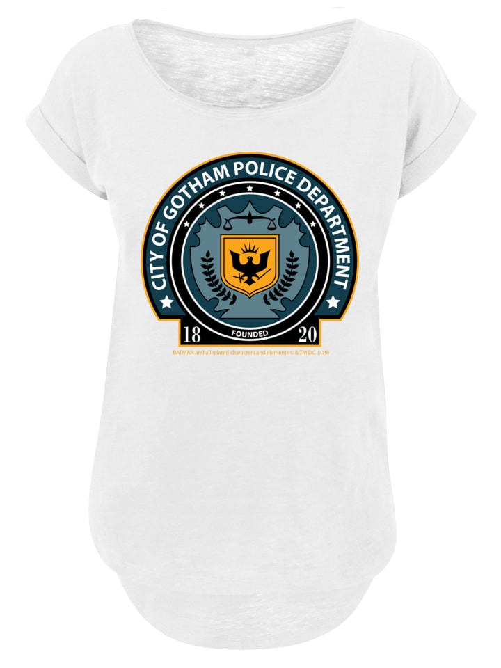 Длинная футболка DC Comis супергероев Бэтмен Готэм Полиция в белом цвете F4NT4STIC
Длинная футболка DC Comis супергероев Бэтмен Готэм Полиция в белом цвете F4NT4STIC