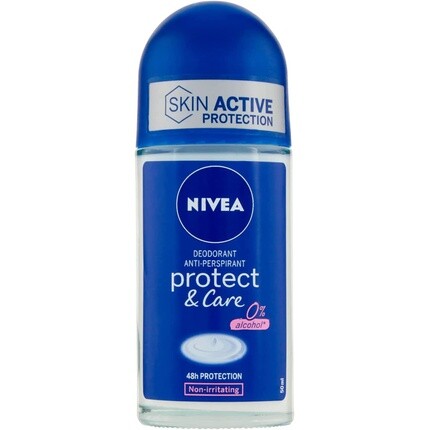 Шариковый дезодорант Protect & Care 50 мл, Nivea
Шариковый дезодорант Protect & Care 50 мл, Nivea