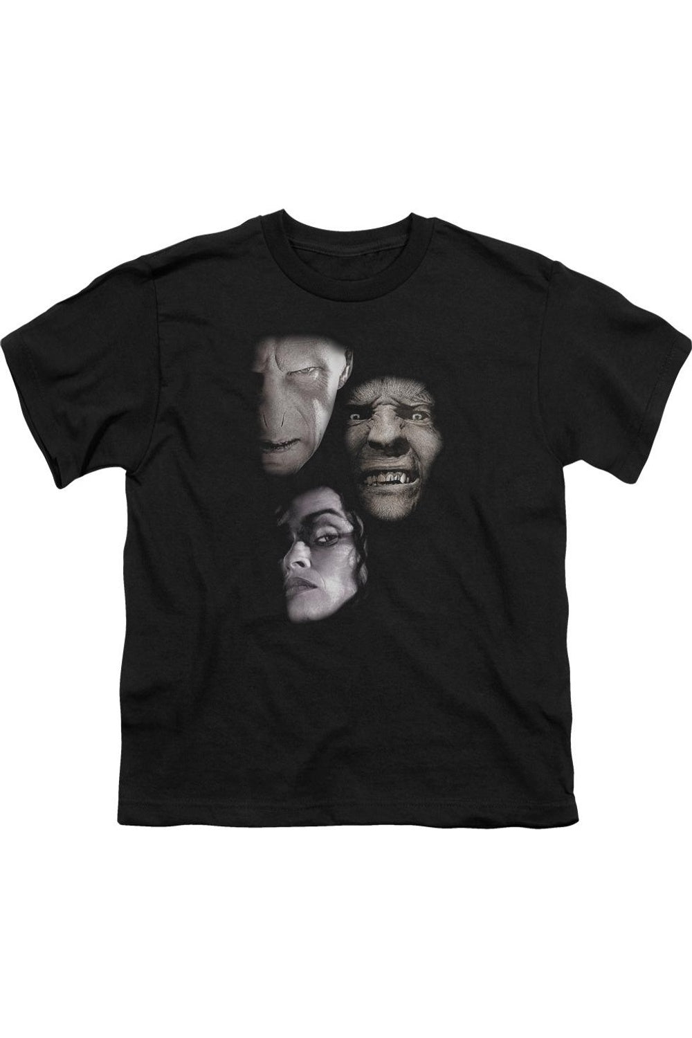 Футболка с коротким рукавом "Головы злодеев Гарри Поттера" для детей Gildan, черный
Футболка с коротким рукавом "Головы злодеев Гарри Поттера" для детей Gildan, черный