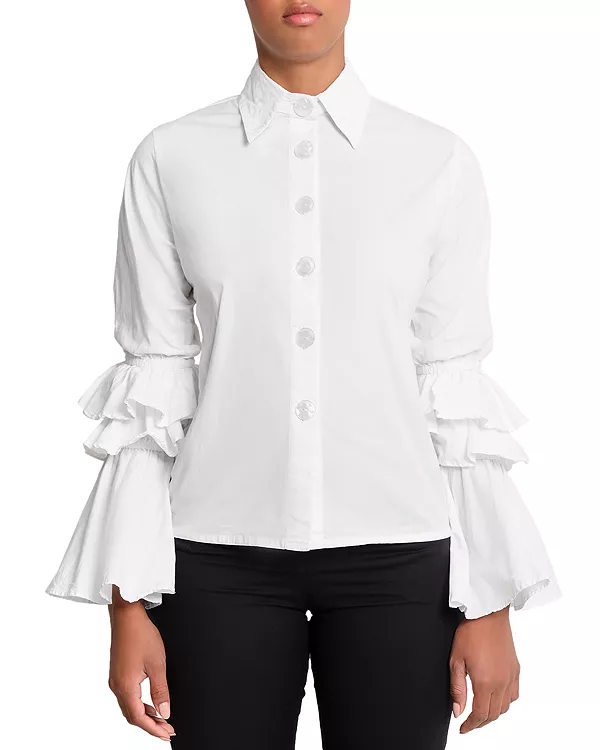 Смелая рубашка The Lulo Project, белый
Смелая рубашка The Lulo Project, белый