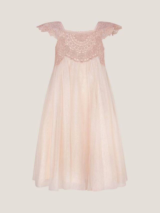 Детское платье Estella с кружевным лифом Monsoon, Pink
Детское платье Estella с кружевным лифом Monsoon, Pink