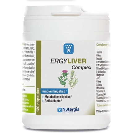 Ergyliver Complex 120 таблеток Nutergia
Ergyliver Complex 120 таблеток Nutergia