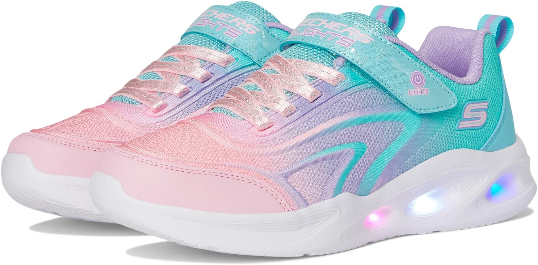 Кроссовки SKECHERS KIDS Sola Glow 303713l, цвет Aqua/Multi
Кроссовки SKECHERS KIDS Sola Glow 303713l, цвет Aqua/Multi