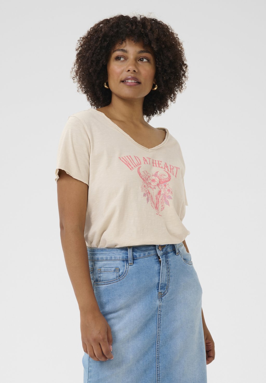 Футболка с принтом Cream, бежевый
Футболка с принтом Cream, бежевый