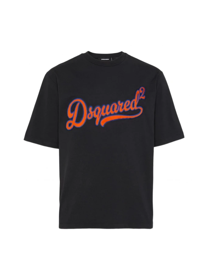 Футболка свободного кроя с логотипом колледжа, черная. Dsquared2, черный
Футболка свободного кроя с логотипом колледжа, черная. Dsquared2, черный