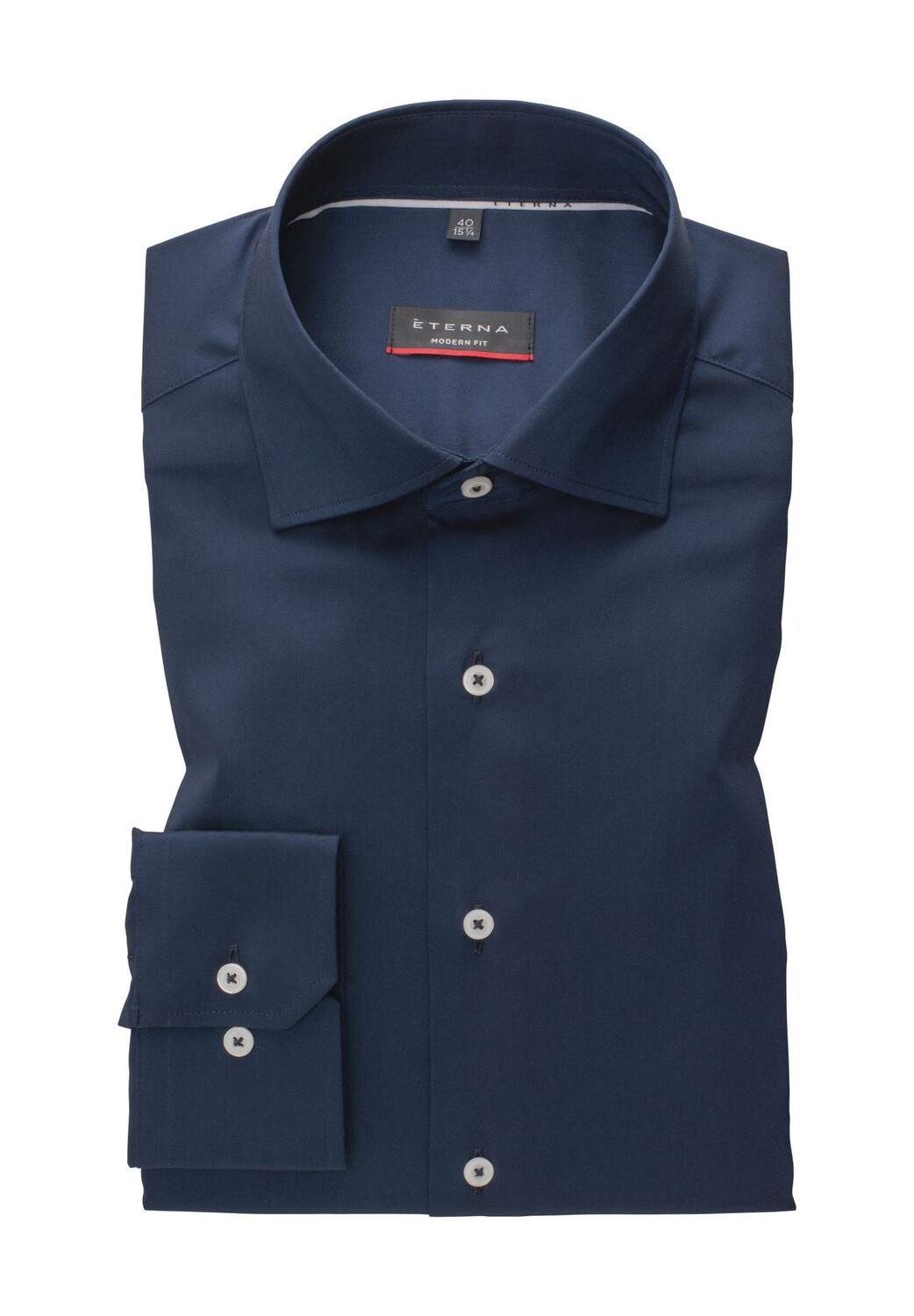 Деловая рубашка, современный крой, воротник акулы, мужская ETERNA, цвет Marine
Деловая рубашка, современный крой, воротник акулы, мужская ETERNA, цвет Marine