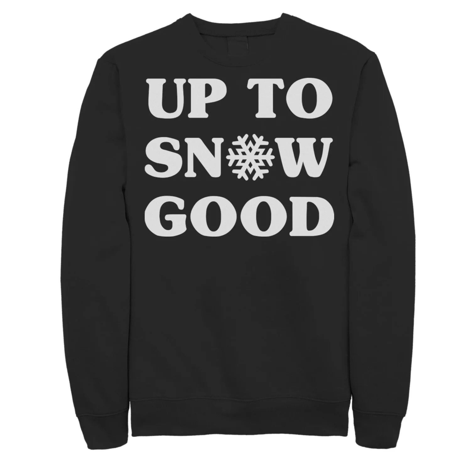Мужской рождественский свитер Up To Snow Good Snowflake Licensed Character, черный
Мужской рождественский свитер Up To Snow Good Snowflake Licensed Character, черный