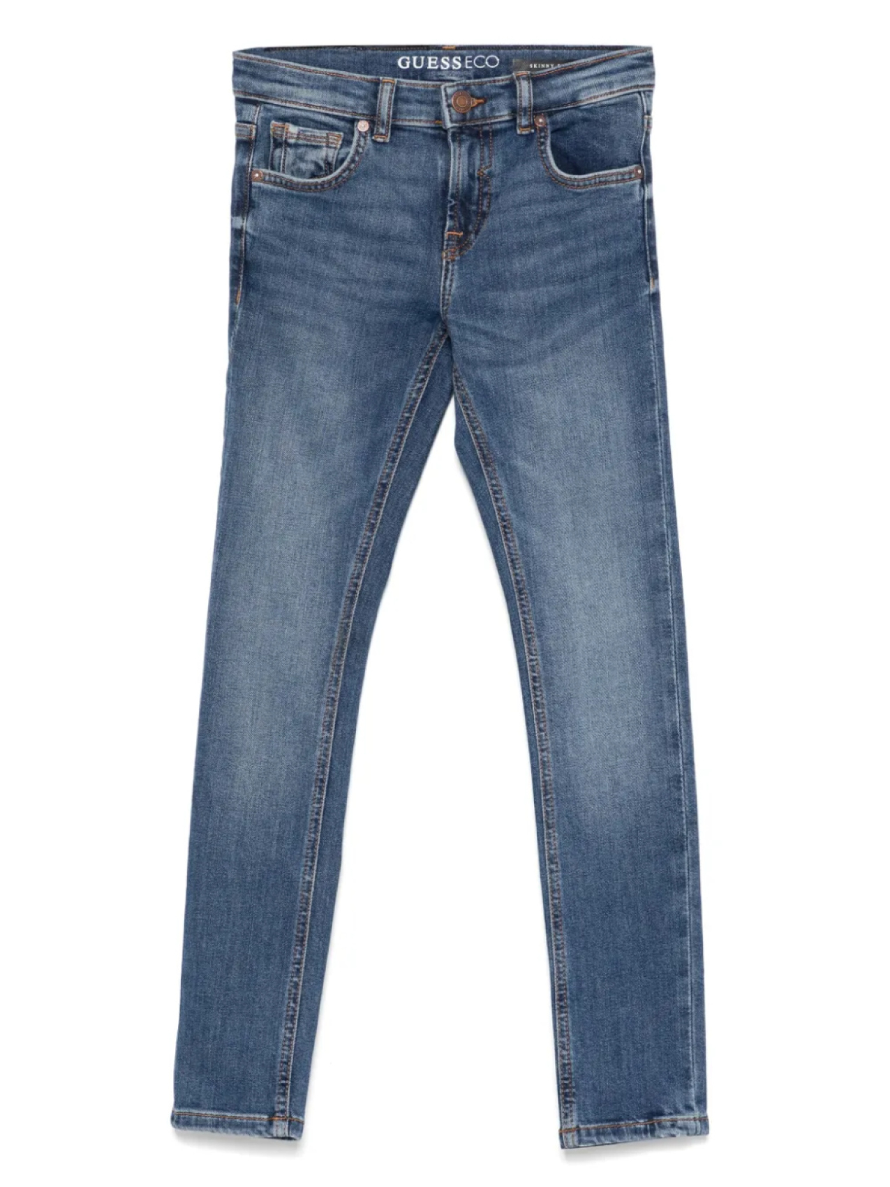 Джинсы с нашивкой-логотипом guess kids, синий
Джинсы с нашивкой-логотипом guess kids, синий