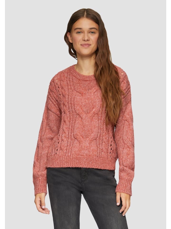 Пуловер QS Strickpullover langarm, красный
Пуловер QS Strickpullover langarm, красный