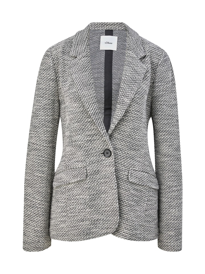 s.Oliver Домашний пиджак 99X1_черного цвета
s.Oliver Домашний пиджак 99X1_черного цвета