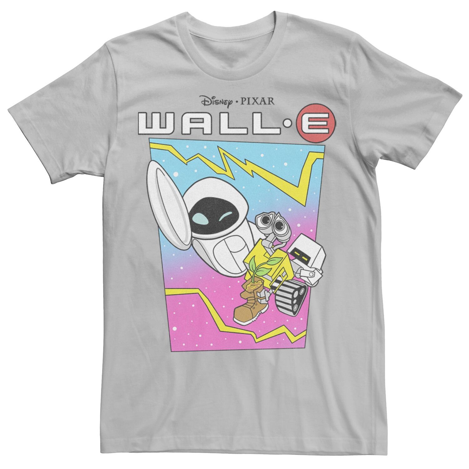 Мужская футболка Disney/Pixar WALL-E Eve Burn-E Space Ride Disney / Pixar, серебристый
Мужская футболка Disney/Pixar WALL-E Eve Burn-E Space Ride Disney / Pixar, серебристый