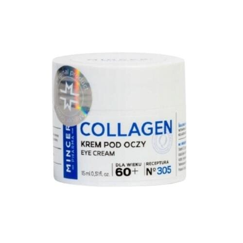 Mincer Collagen, Крем для глаз 60+, 15мл
Mincer Collagen, Крем для глаз 60+, 15мл