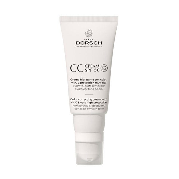 Солнцезащитный крем для лица FARMA DORSCH CC Cream Hidratante Con Color SPF50, 50 мл
Солнцезащитный крем для лица FARMA DORSCH CC Cream Hidratante Con Color SPF50, 50 мл