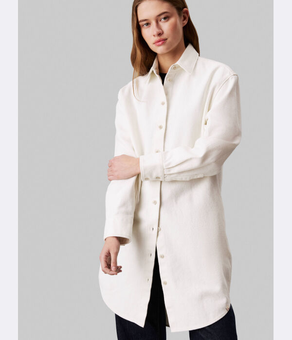 Рубашка Calvin Klein Jeans Loose Fit, экрю
Рубашка Calvin Klein Jeans Loose Fit, экрю