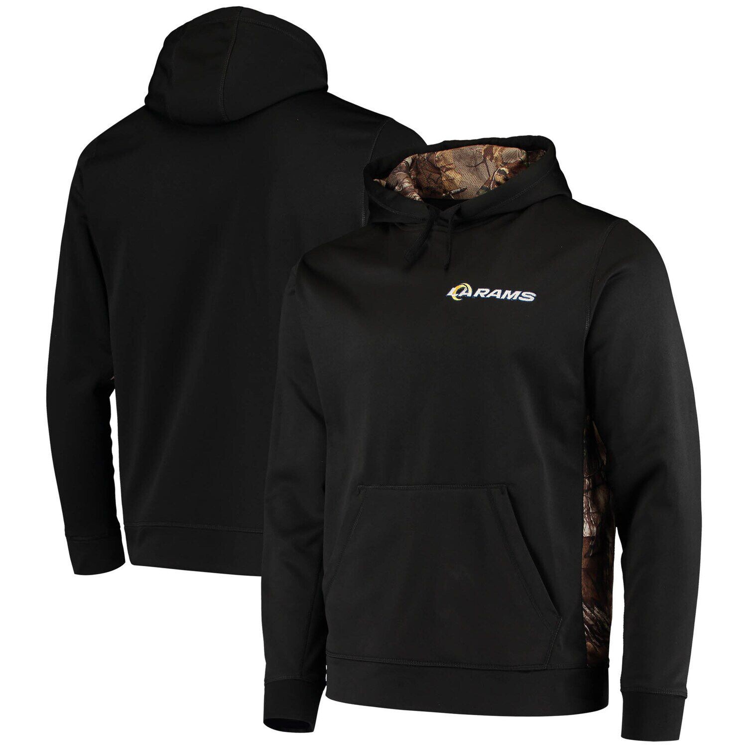 Мужской пуловер с капюшоном Dunbrooke Black/Realtree Camo Los Angeles Rams Logo Ranger
Мужской пуловер с капюшоном Dunbrooke Black/Realtree Camo Los Angeles Rams Logo Ranger