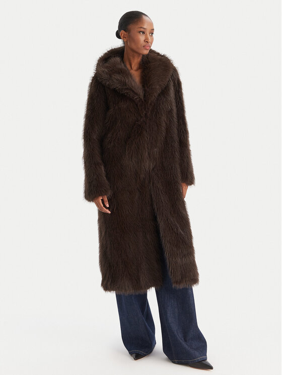 Меховое пальто regular fit RI1NT056 Kaos, коричневый
Меховое пальто regular fit RI1NT056 Kaos, коричневый