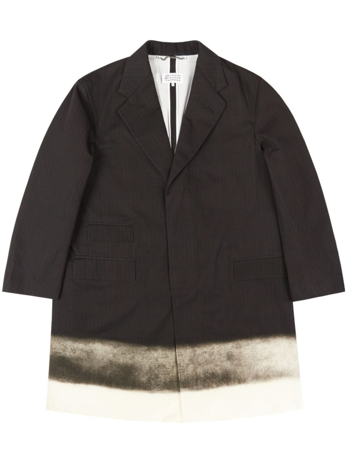 Хлопковое пальто Maison Margiela с принтом trompe l'oeil, черный
Хлопковое пальто Maison Margiela с принтом trompe l'oeil, черный