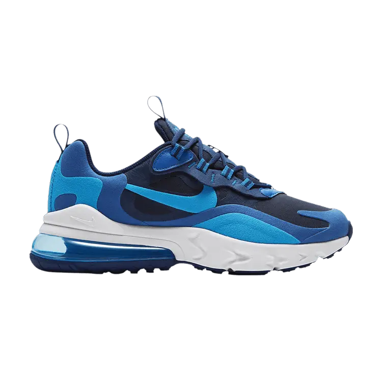 Кроссовки Nike Air Max 270 React GS 'Blue Void', синий
Кроссовки Nike Air Max 270 React GS 'Blue Void', синий